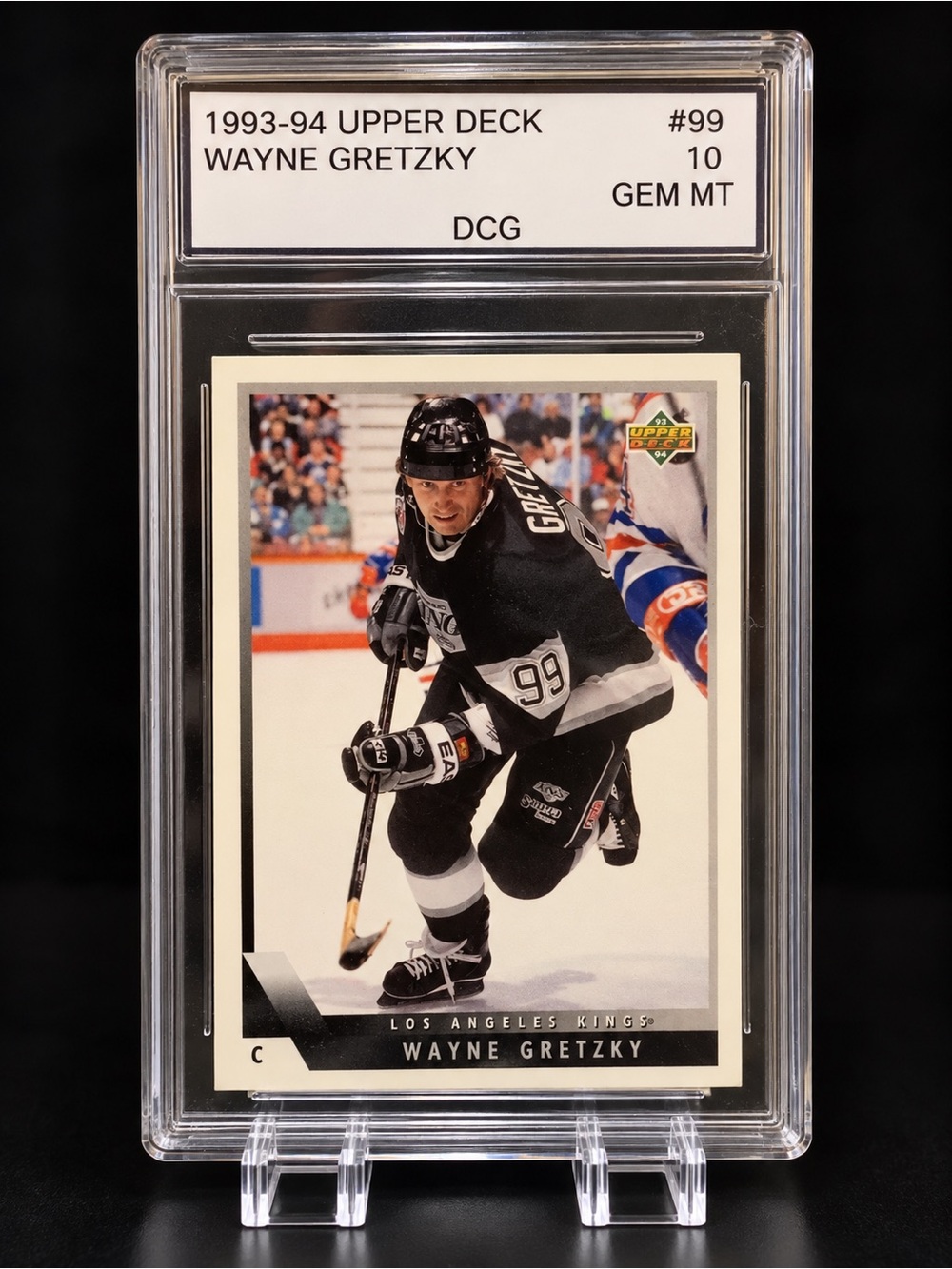 Upper Deck Wayne Gretzky 1993-94 Hockey Card - DCG 10